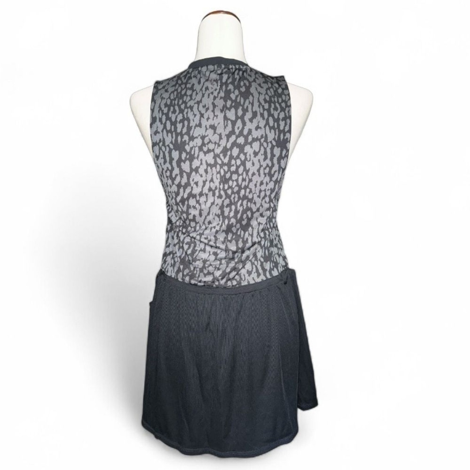 NWOT Varley Lagoda Dress Shadow Animal Print Small Tennis Golf