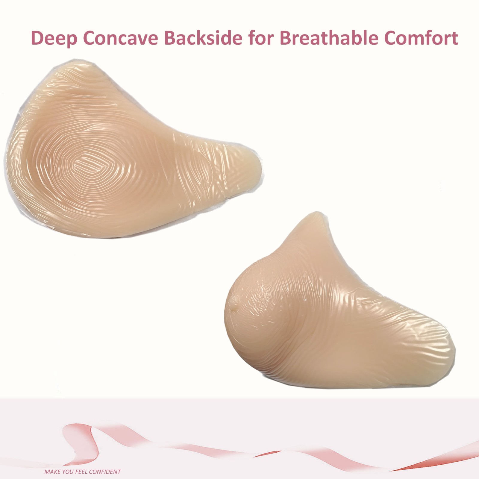 Asymmetrical Extended Mastectomy Breast Prosthesis Breast Forms Bra Insert Pads