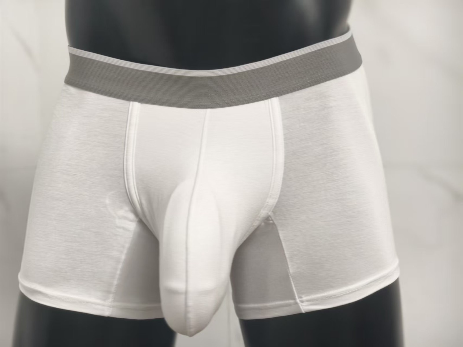 Mens Super Large Pouch Boxer Shorts Comfortable Soft Trunks Underwear Pants