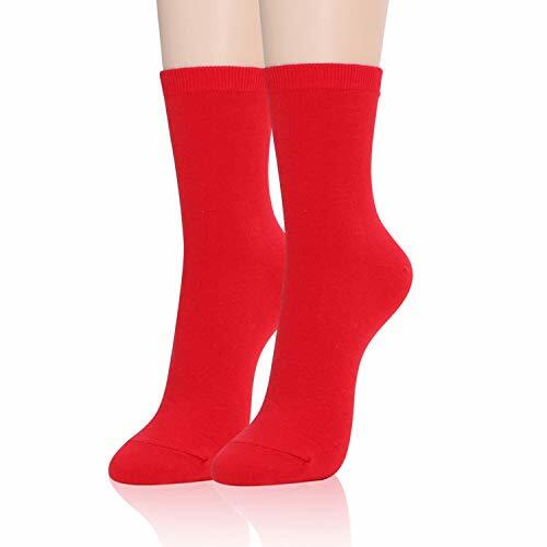3-12 Pairs Womens Solid Multicolor Casual Cotton Classic Crew Socks Size 9-11