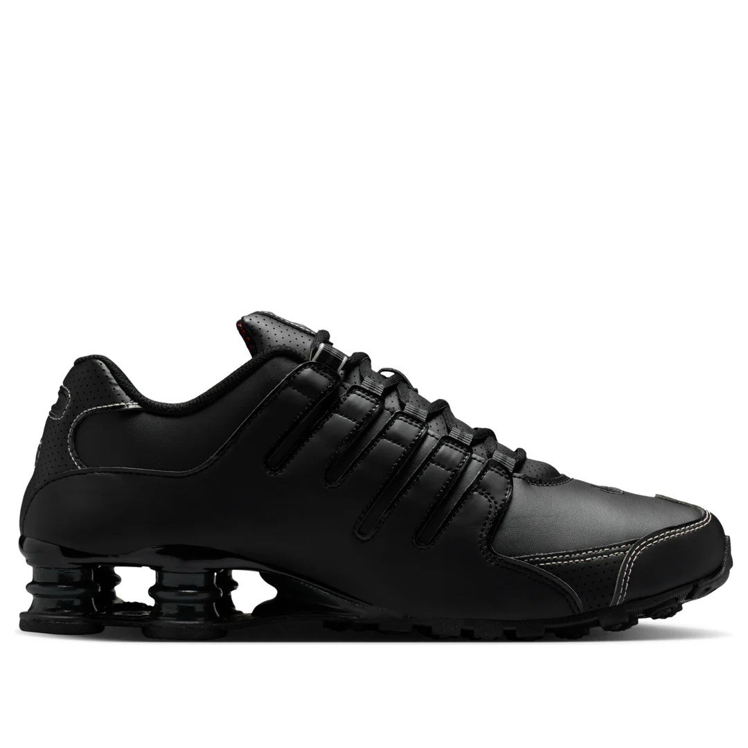 Nike Shox NZ Black White Varsity Red Running Sneakers 378341-017 Men’s Sizes