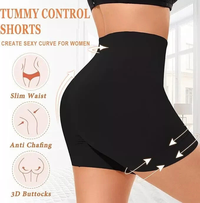 NIP / SHAPEMINT Essentials Women’s HIGH WAISTED SHAPER BOYSHORTS Panties – 4XL