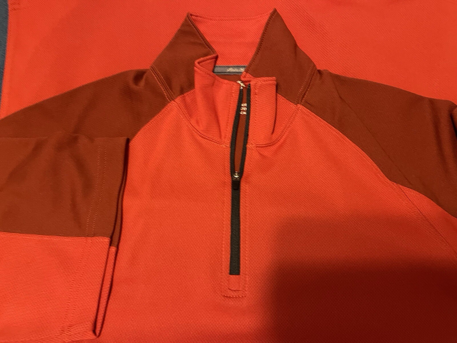 EDDIE BAUER PERFORMANCE ACTIVE COCONA RED SHORT SLEEVE POLO MENS SMALL