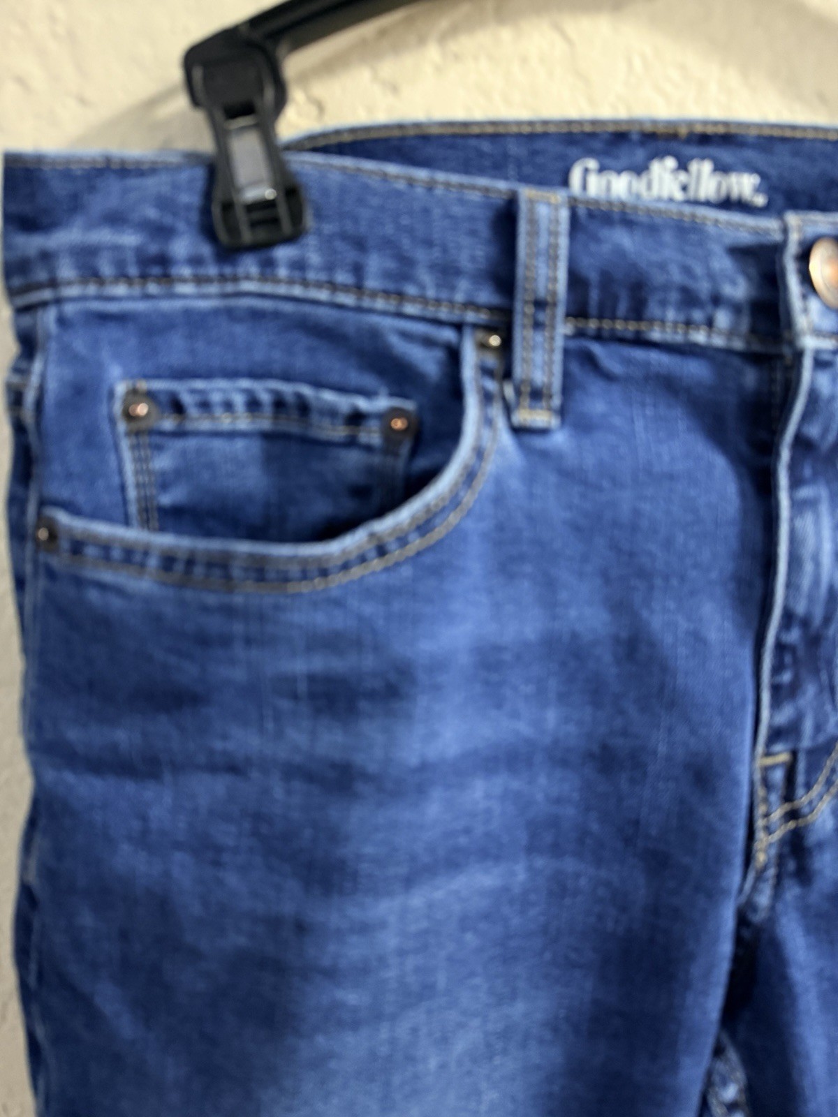 Goodfellow & Co Men’s Athletic All Season Jeans Medium Wash Blue 29 X 30