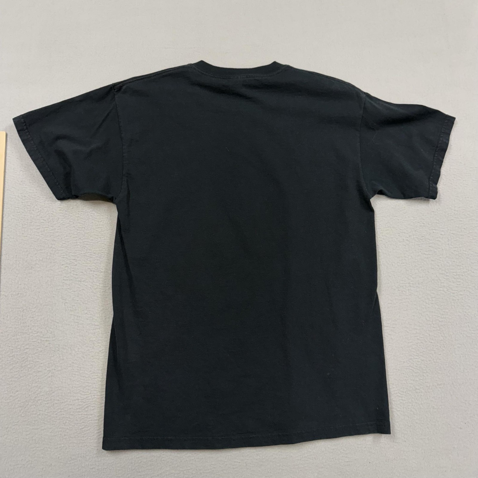 Gildan Shirt Mens Medium Black Skull Inked Tattoo Graphic Art Front Tee T-Shirt