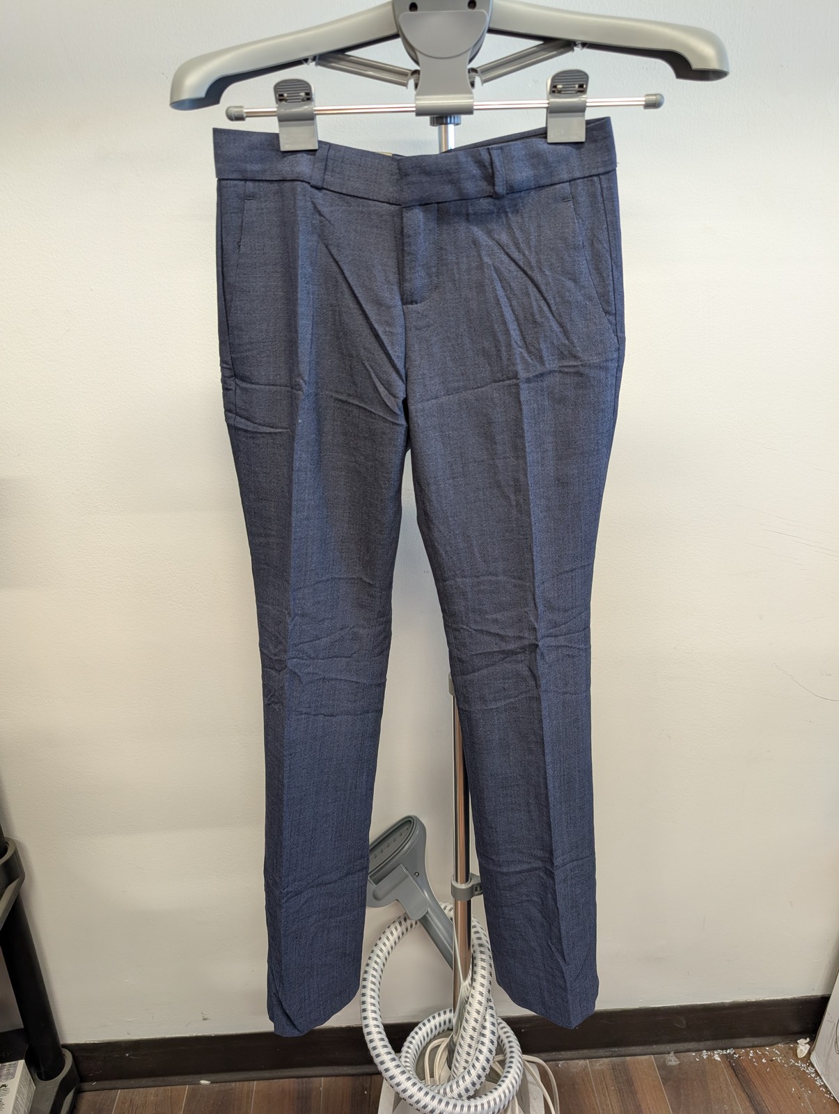 Banana Republic Petite Mid Rise Pants – Blue