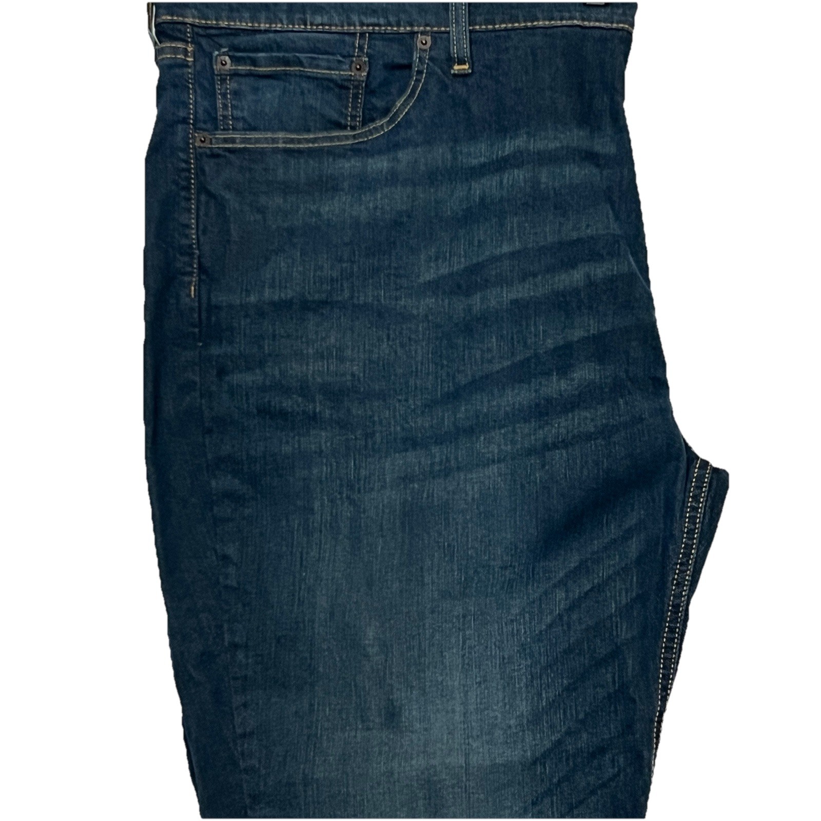 Levis 541 Athletic Taper Stretch Men Denim Blue Wash Jeans Western Retro Size 50