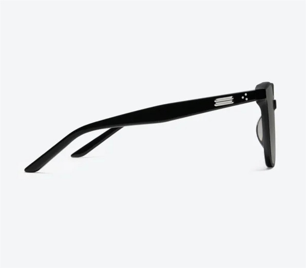 GEntle MOnster AIMA 01 Black Sunglasses Square Acetate Frame Dark Lens Unisex