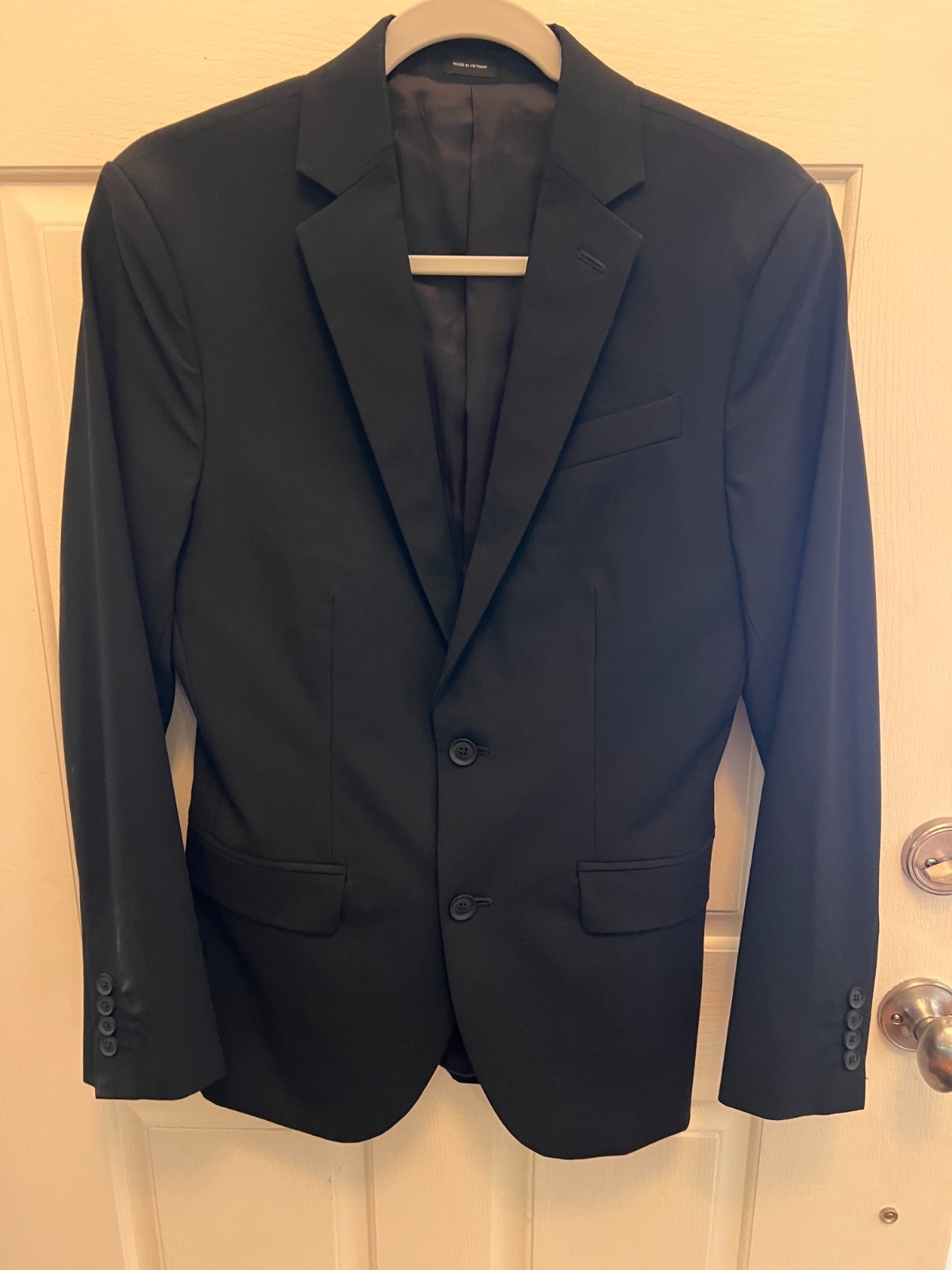 Men’s J. Ferrar Ultra Comfort Mens Stretch Suit and shirt , 30×32, 34 reg