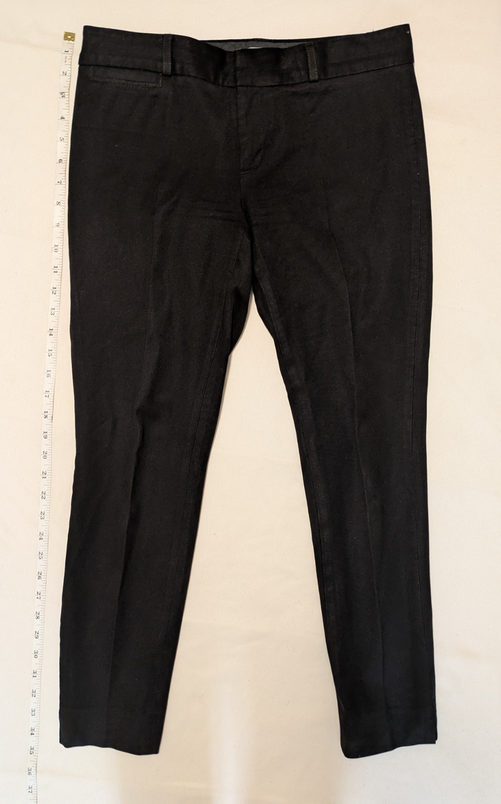 Banana Republic Women’s Black Wool Twill Dress Pants Slim Skinny, 30″ Inseam