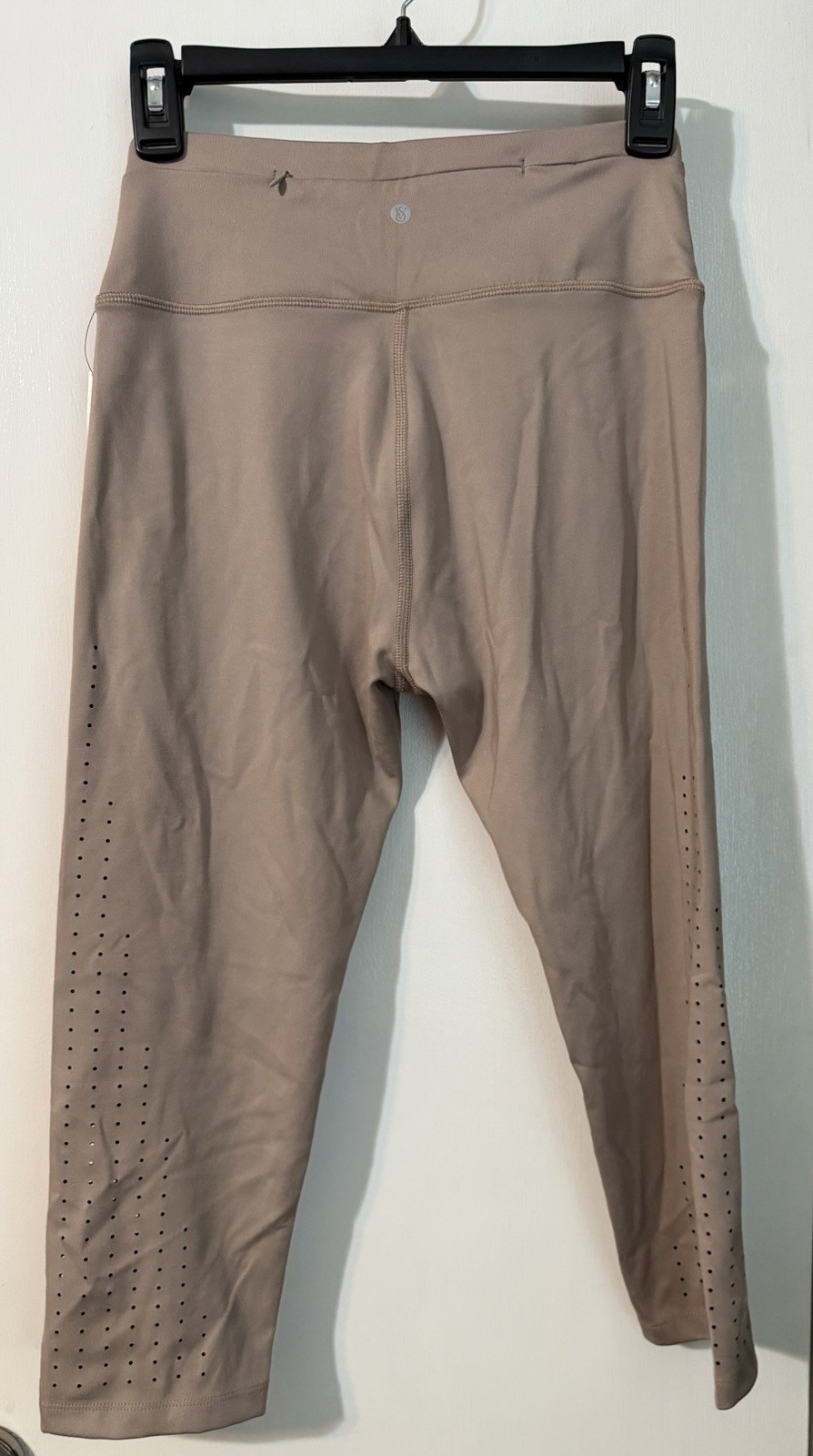 Victoria’s Secret Sport Womens High Rise Leggings M Taupe Stretch
