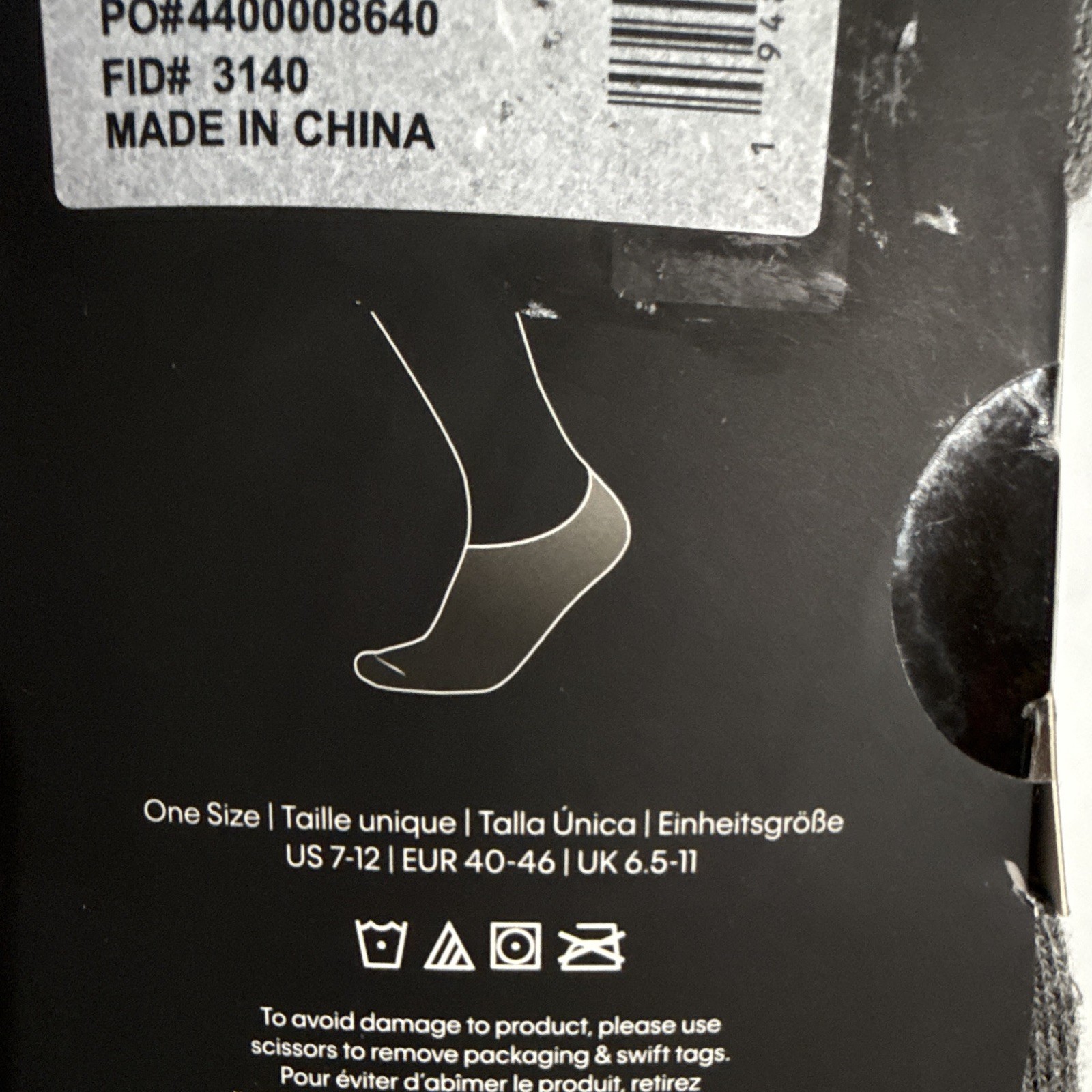 Calvin Klein Men’s Cushioned Sneaker Liner Socks 6 Pairs One Size Multicolor