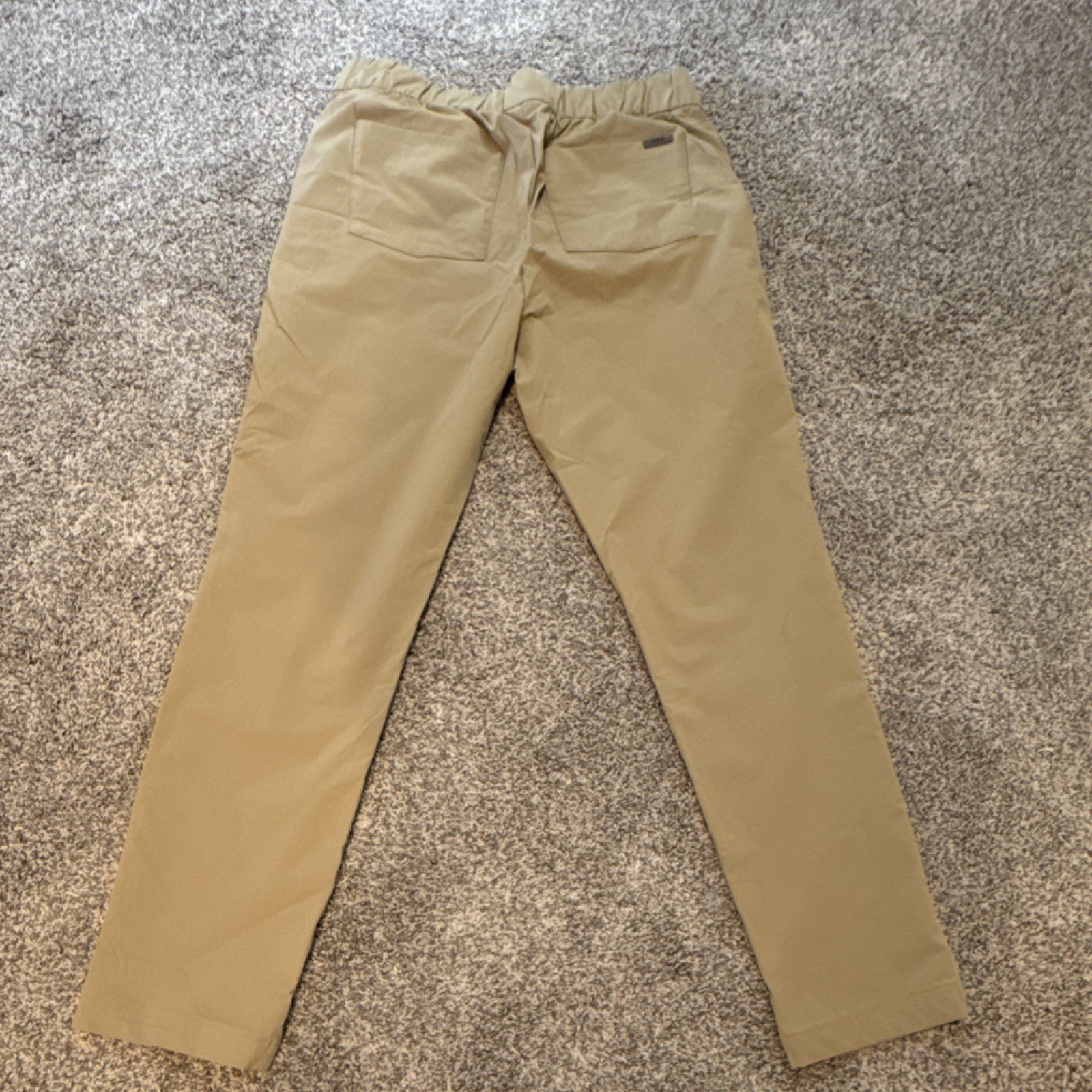 FIGS Beige Scrub Pants Medium Unisex Nylon Elastane W22WW2003