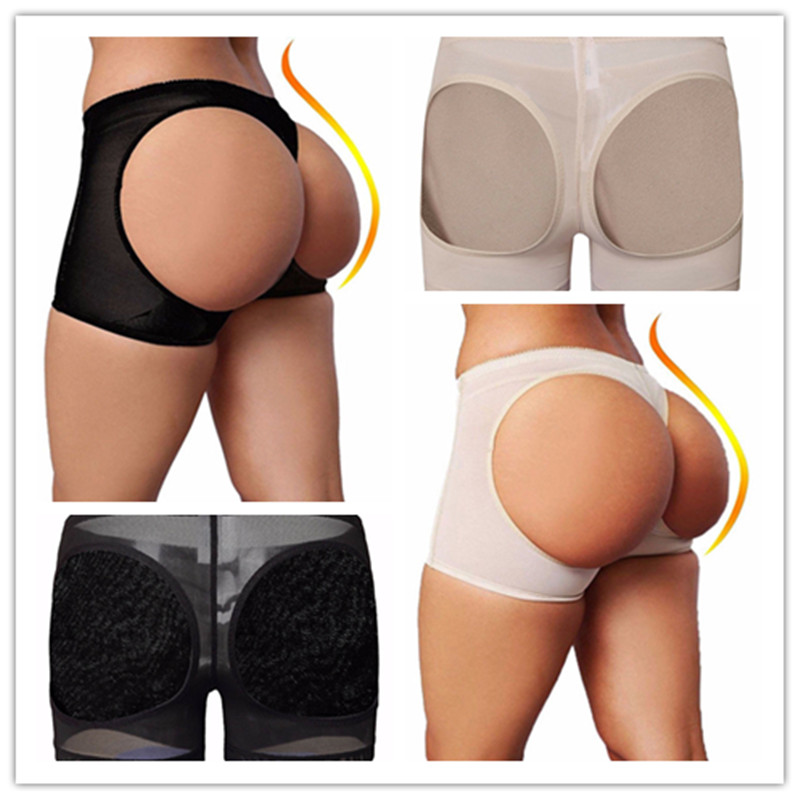 Women Body Shaper Tummy Control Panty Enhancer Booty Underwear Butt Lifter Pants