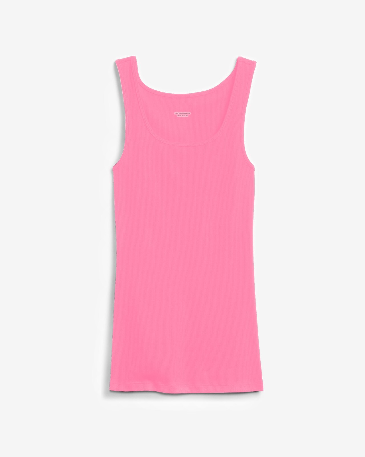 3-12Pcs Women Basic Round Neck Ribbed Tank Top 100% Cotton Sleeveless Shirts