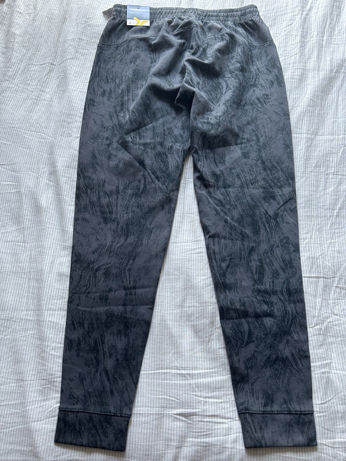 NWT Old Navy Active Dynamic Fleece Jogger Sweats Gray/Black Pattern Women’s Sz S