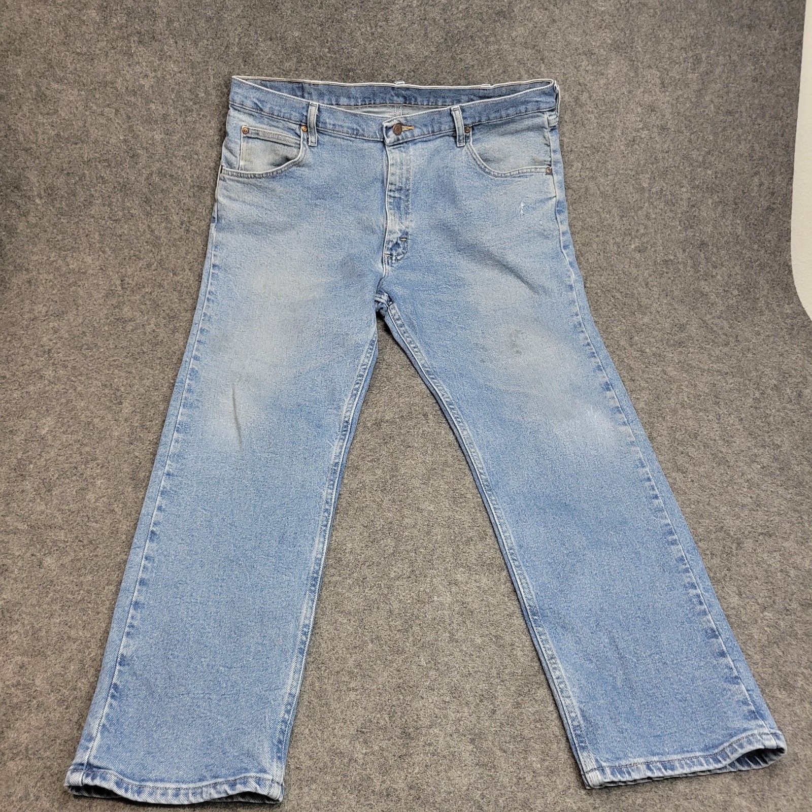 Wrangler Jeans Mens 38×29 Relaxed Fit Western Ranch Hands Cowboy Rodeo Country