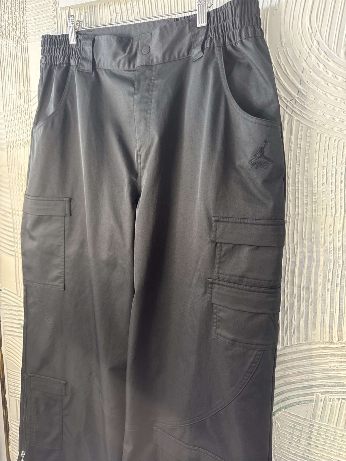 Nike Air Jordan Chicago Black Wide Leg Women’s Trousers Size XL Cargo Pants