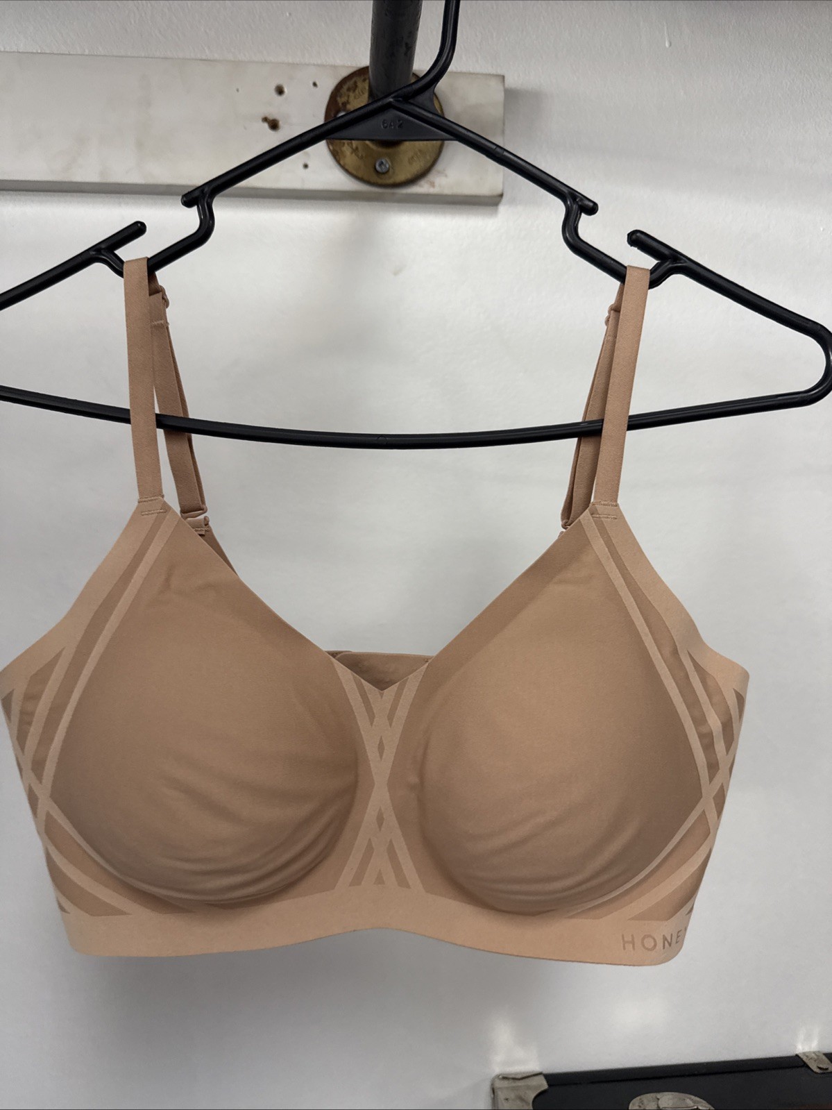 Honeylove Silhouette Wireless Convertible Bra| Color Sand| Size XLarge