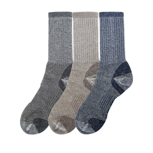 Omniwool 3-Pack Wool Tech Hiking Sock Size Large Basic Pack