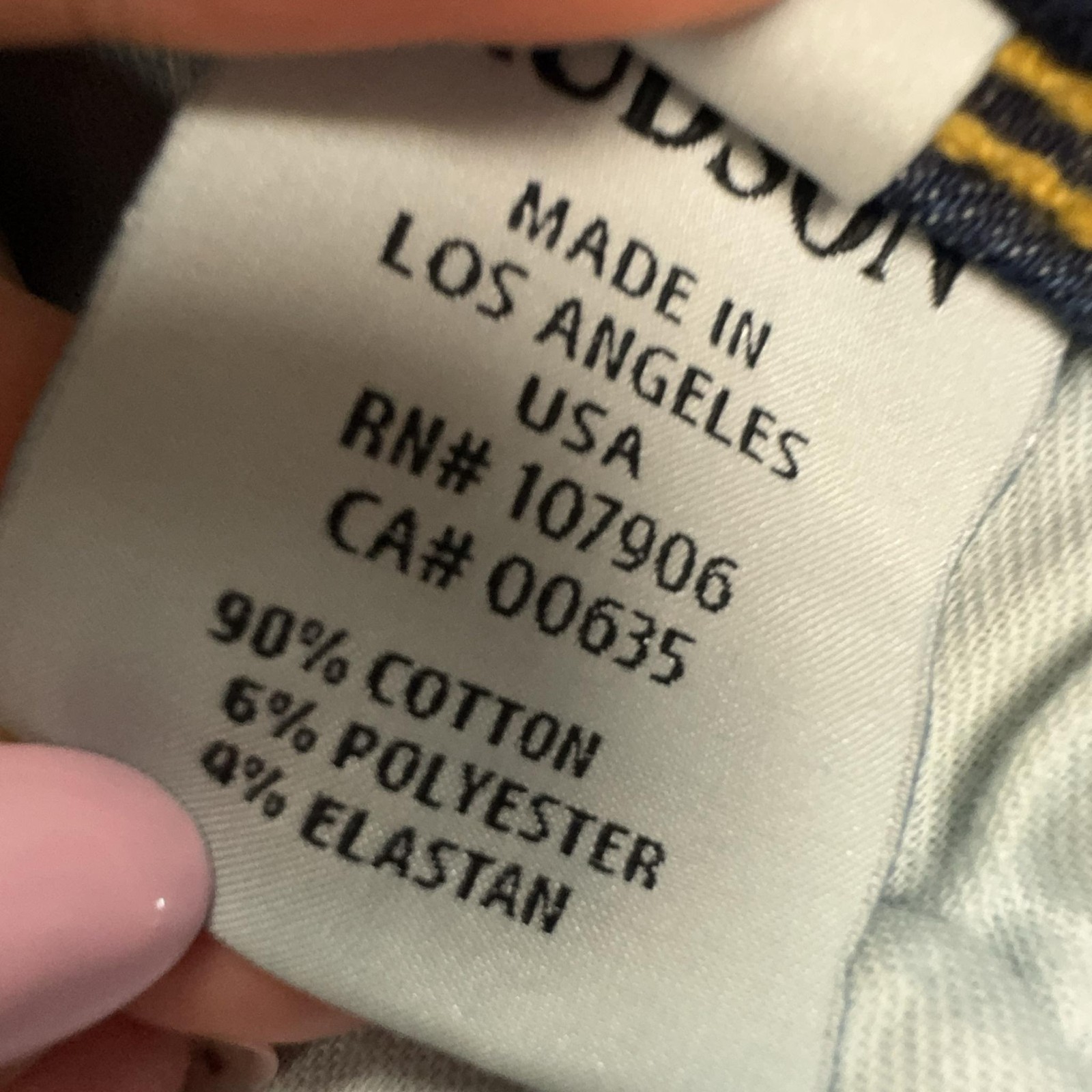Hudson Ginny Crop Straight Jeans Womens 27 Blue Mid Rise Cuffed Stretch Denim