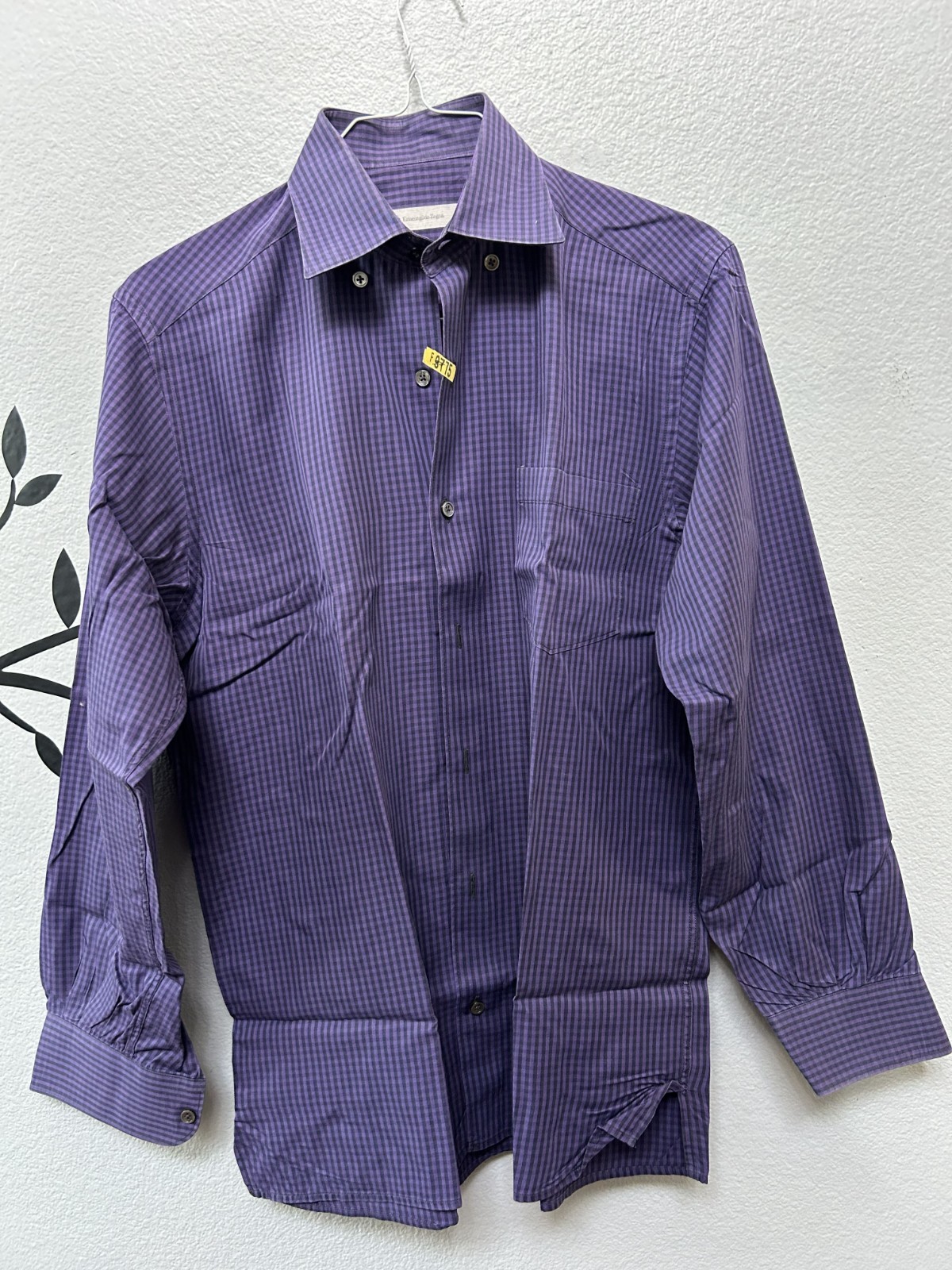 Lot of 5 EUC Ermenegildo Zegna long sleeve button up shirts SIZE MEDIUM