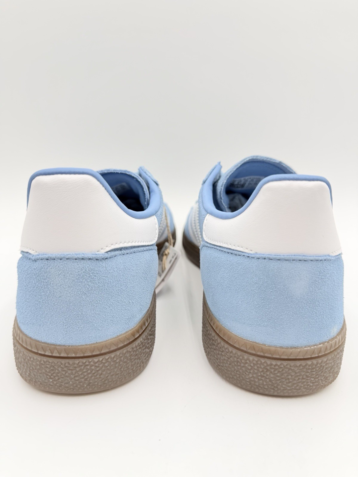 Adidas Men’s Handball Spezial Originals Size 10.5 Light Blue White |BD7632|