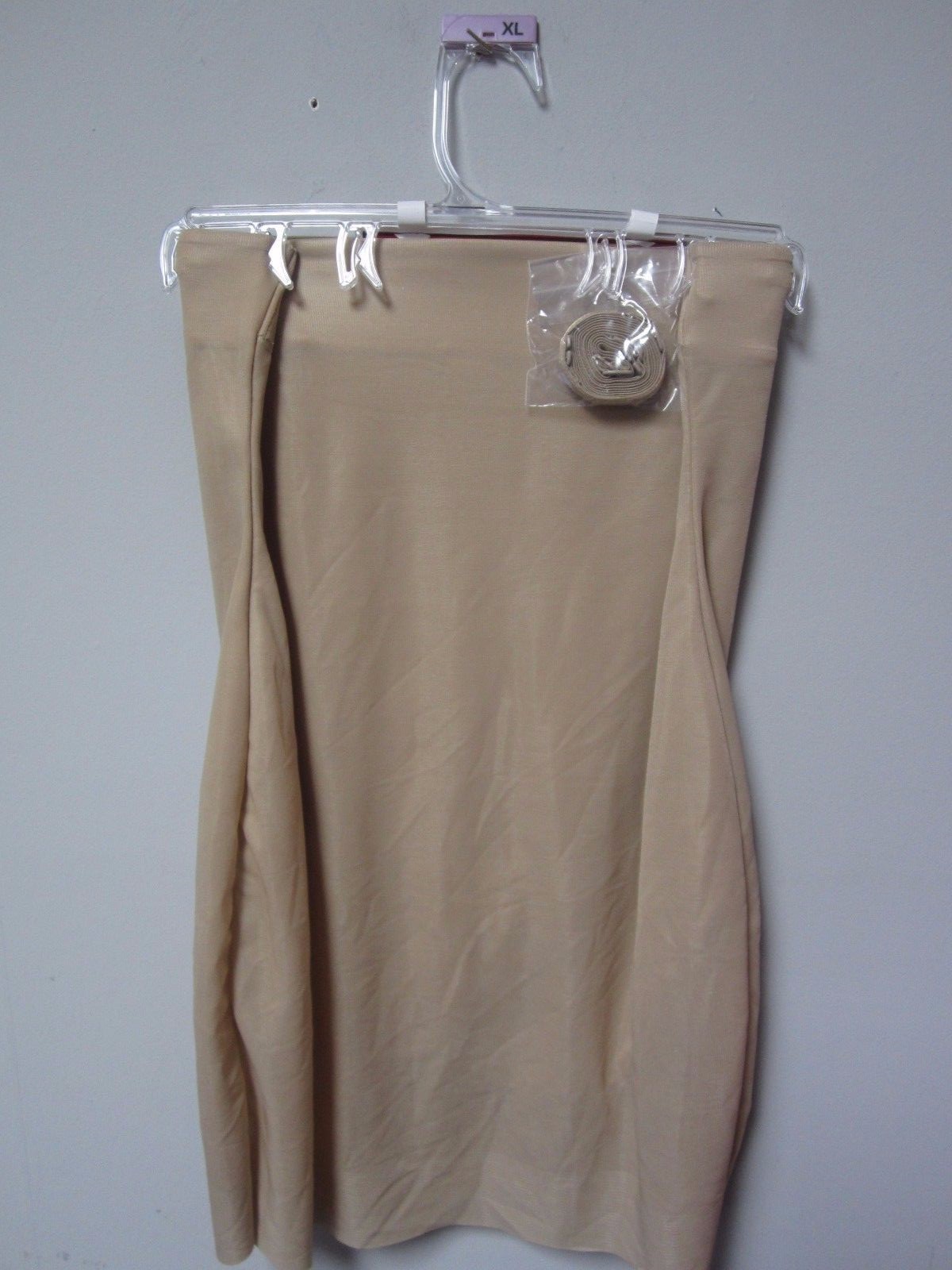 Maidenform Women’s Self Expression Shapewear Beige Hi-Waist Half Slip Size XL