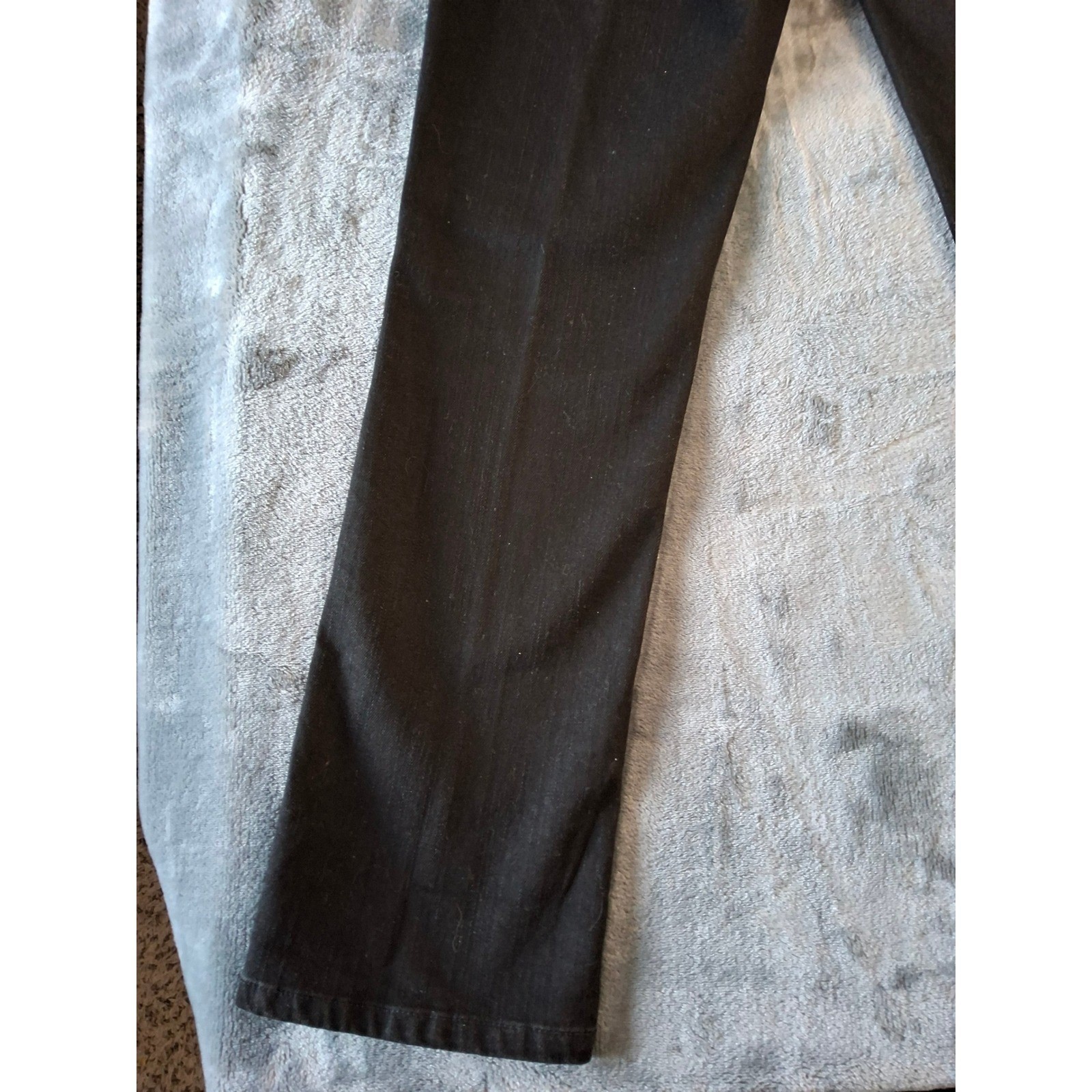 Lauren Ralph Lauren Petite Black Classic Straight Leg Jeans Size 4P Denim Pants