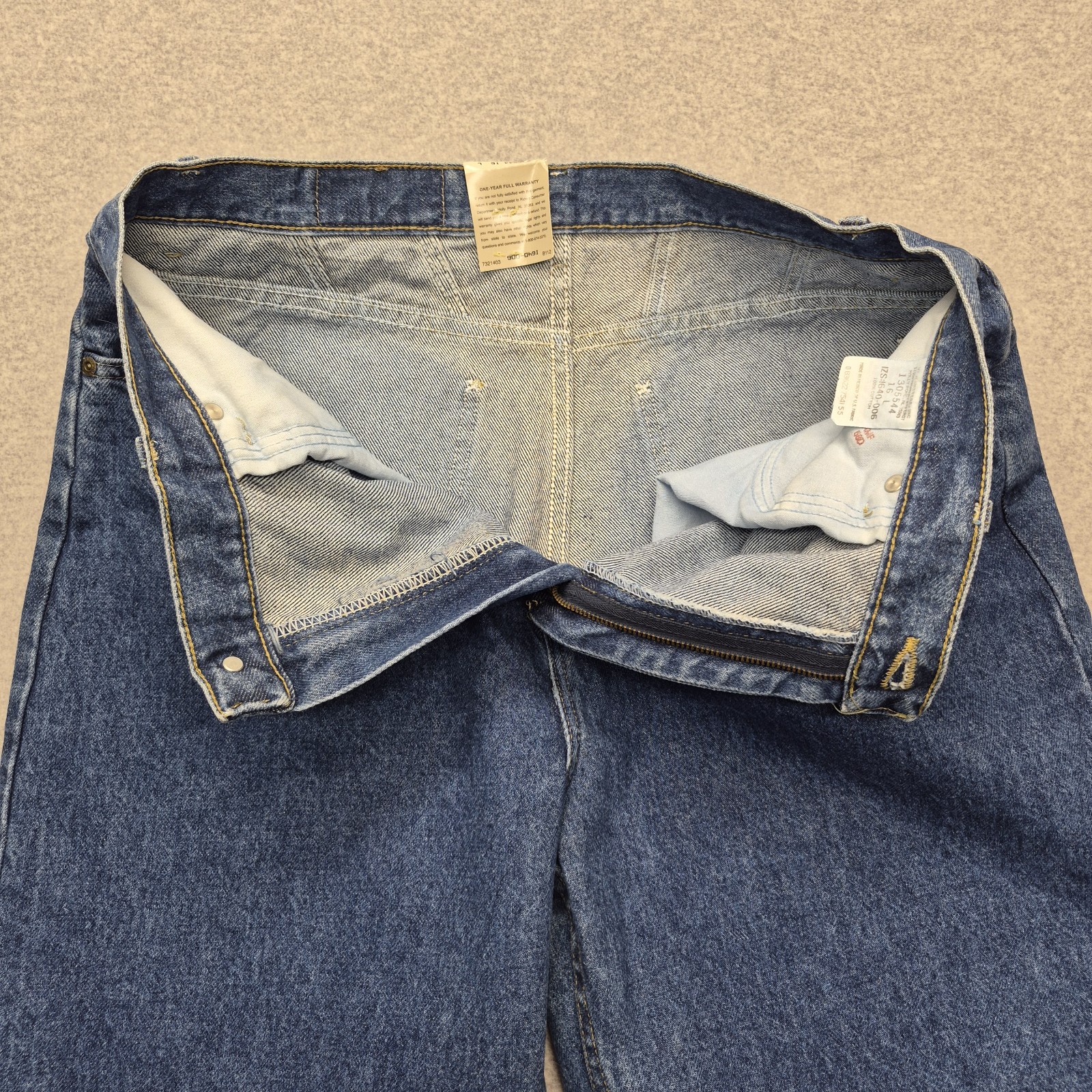 Vintage Riders by Lee Mom Jeans Womens 16L Medium Wash High Rise Tapered Denim
