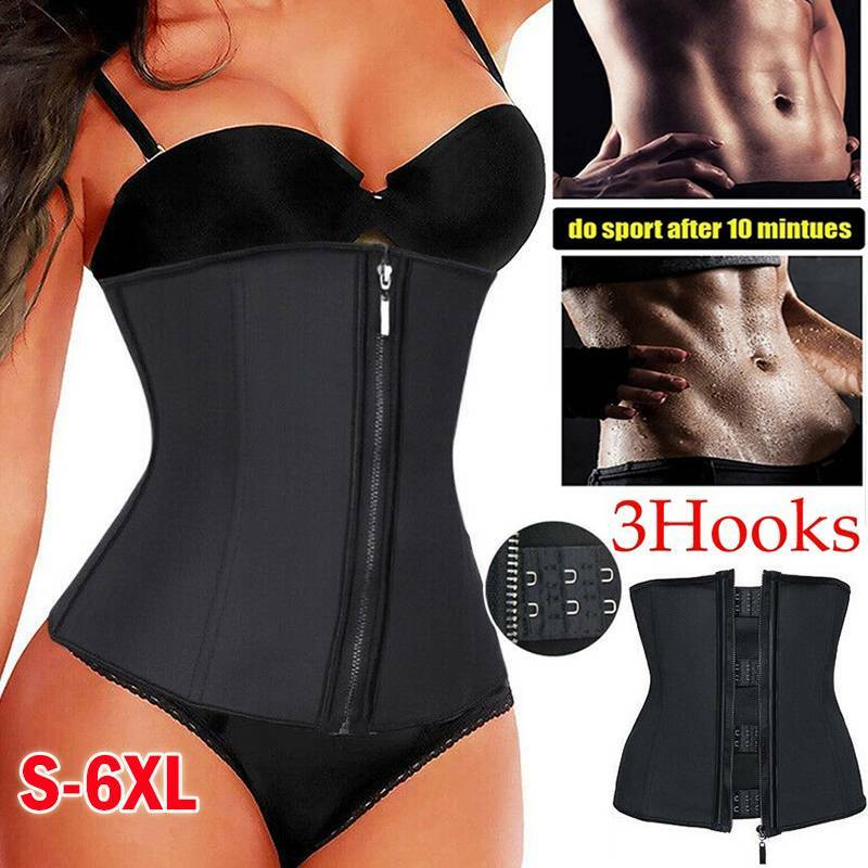 Fajas Colombianas LATEX Waist Trainer Cincher Girdle Long Torso Shaper Shapewear