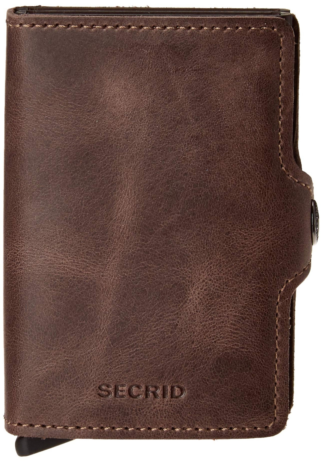 Secrid Twin Wallet, Vintage Chocolate, Genuine Leather with RFID Protecton TV…
