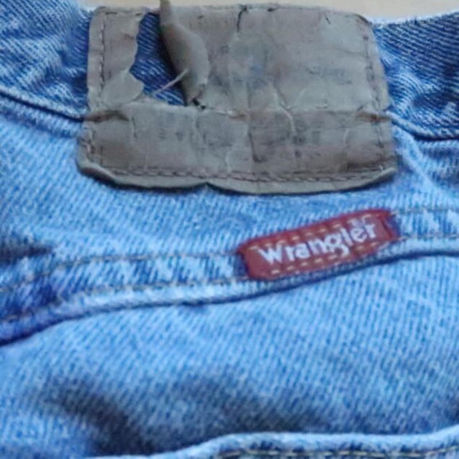 Wrangler Men’s Regular Fit Blue Denim Jeans 30×30 Made in Mexico