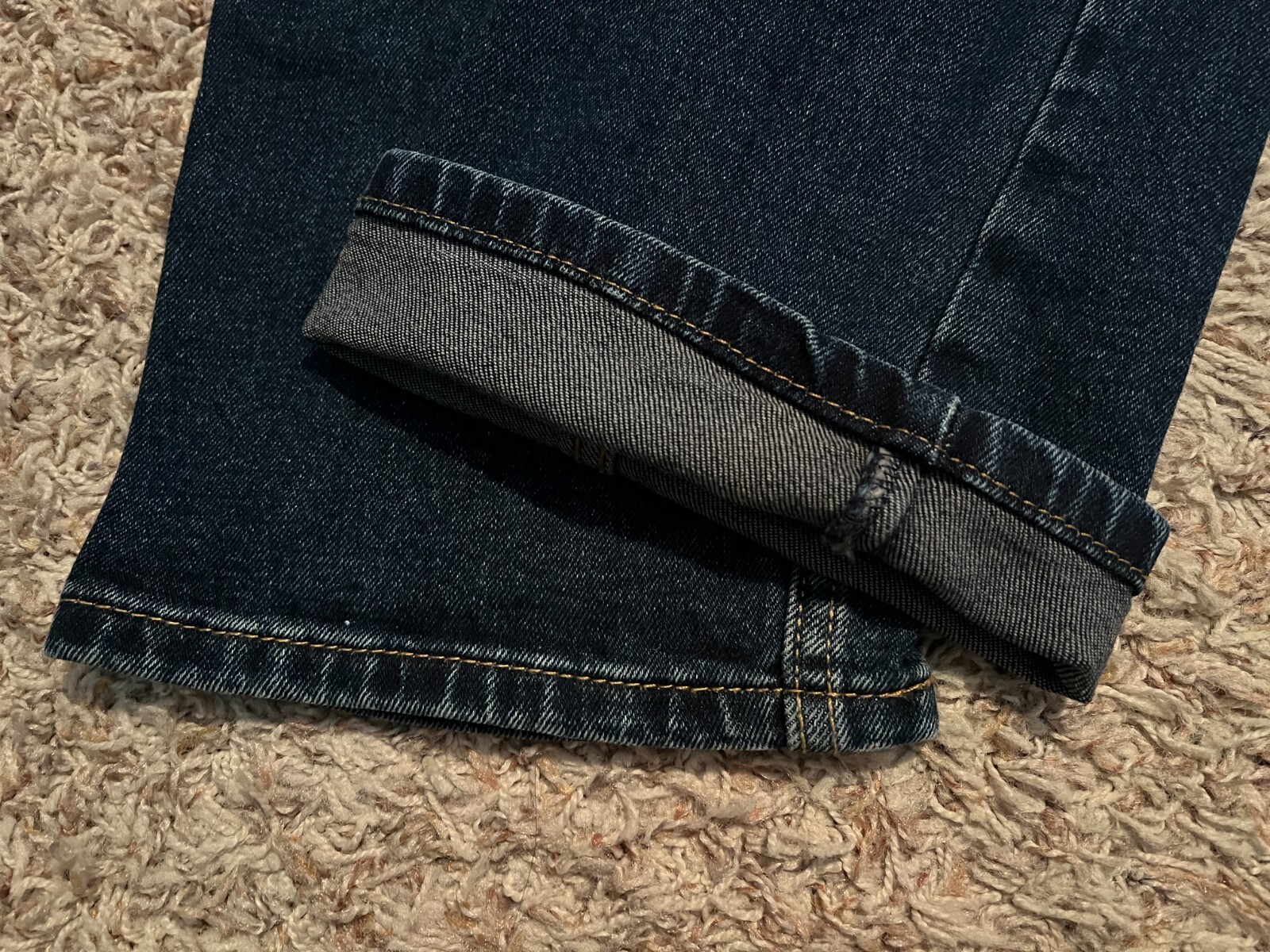 Levi’s 502 Jeans Regular Tapered Mens tag=32×32 (MEASURED 33×30) (9346)