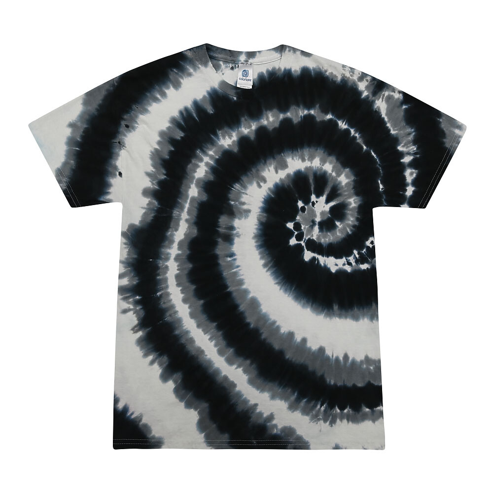 Tie Dye T-Shirts Multi-Color Adult XXX-Large 100% Cotton Colortone