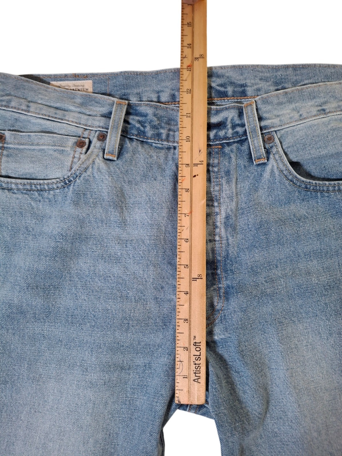 Levi’s 501 Premium Jeans Men’s 32×34* (34×34) Blue Denim Straight Leg Button Fly