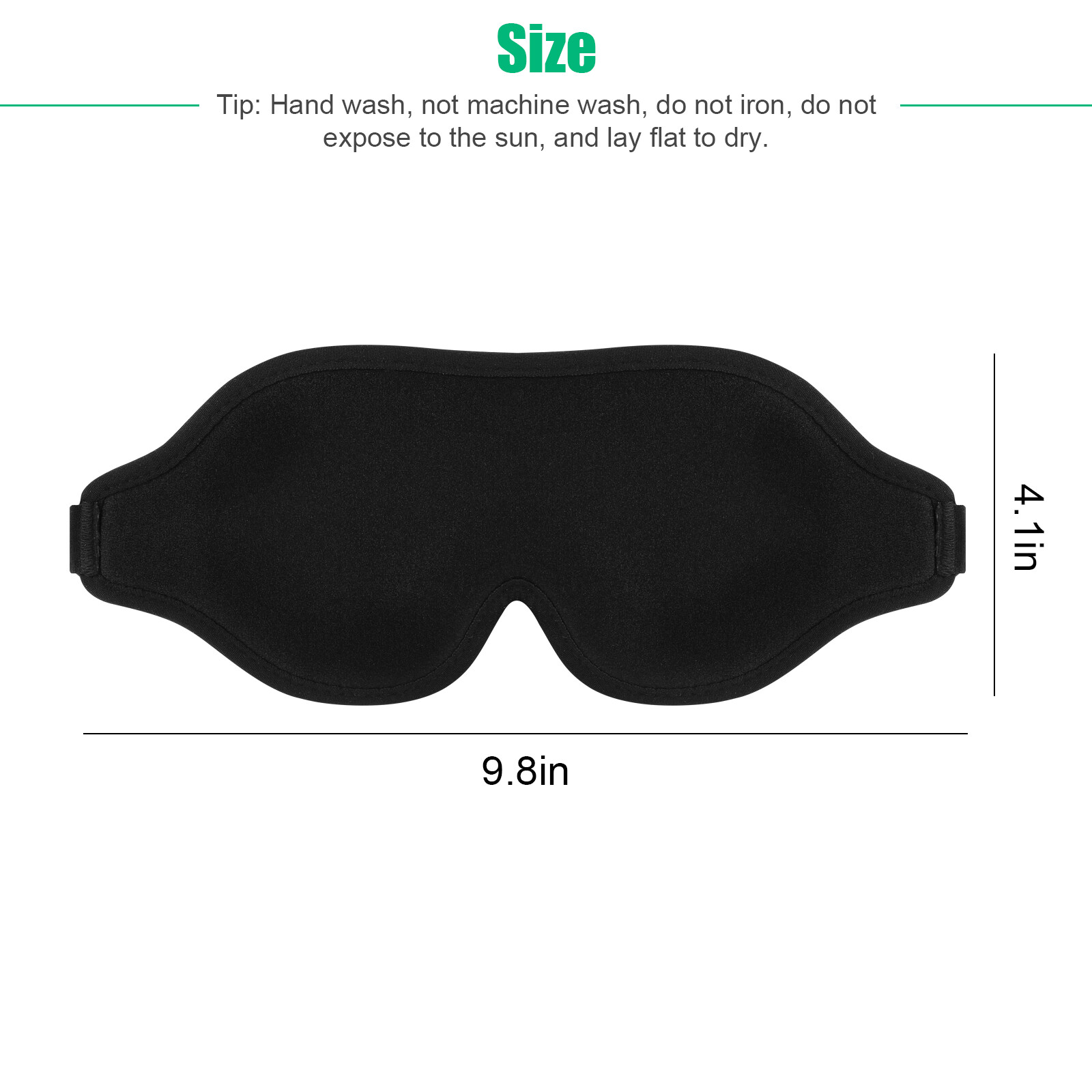 2PCS 3D Travel Silk Eye Mask Sleeping Soft Padded Shade Cover Relax Blindfold US