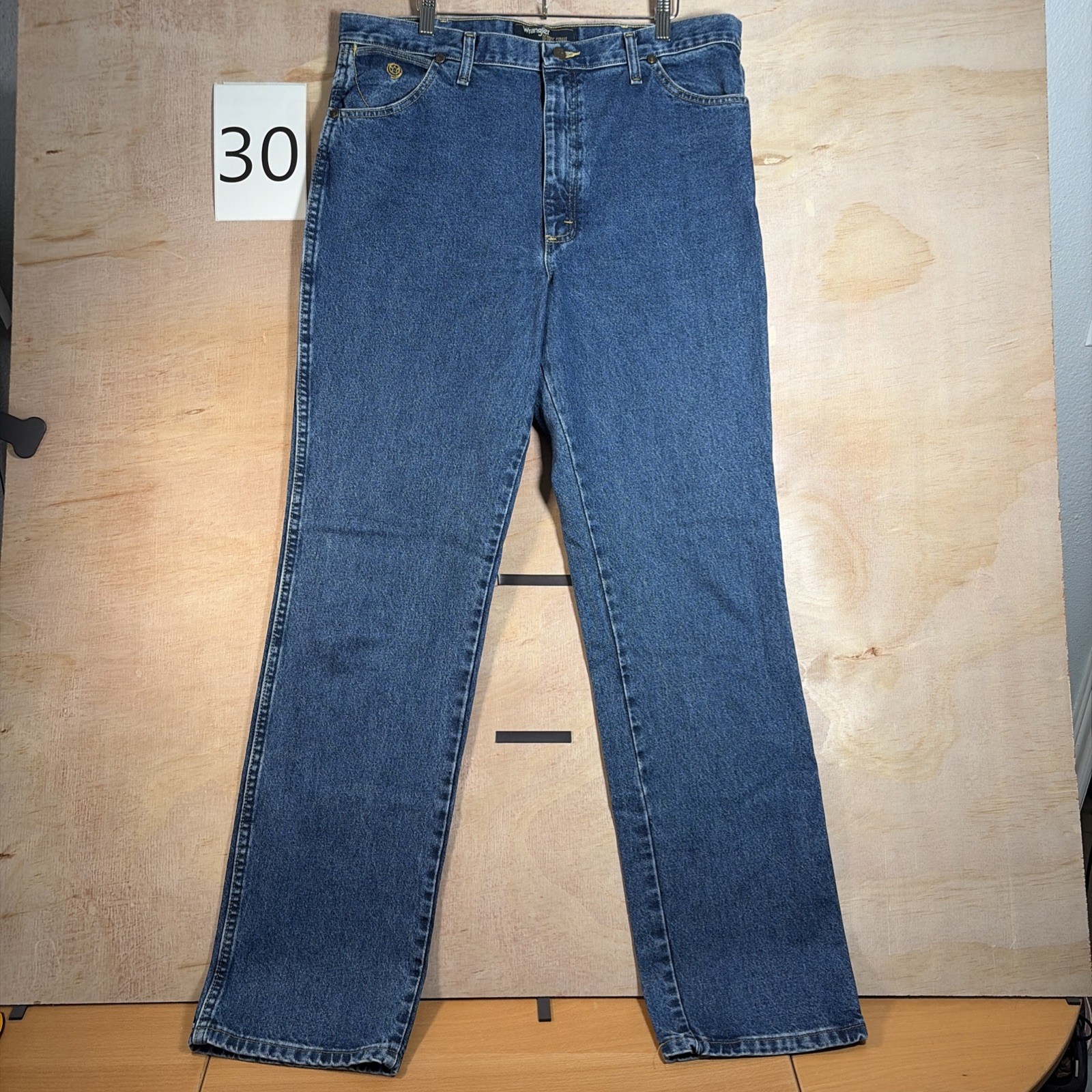 Wrangler George Strait Collection Jeans Men’s 38×34 Western 10936GSHD Dark Wash