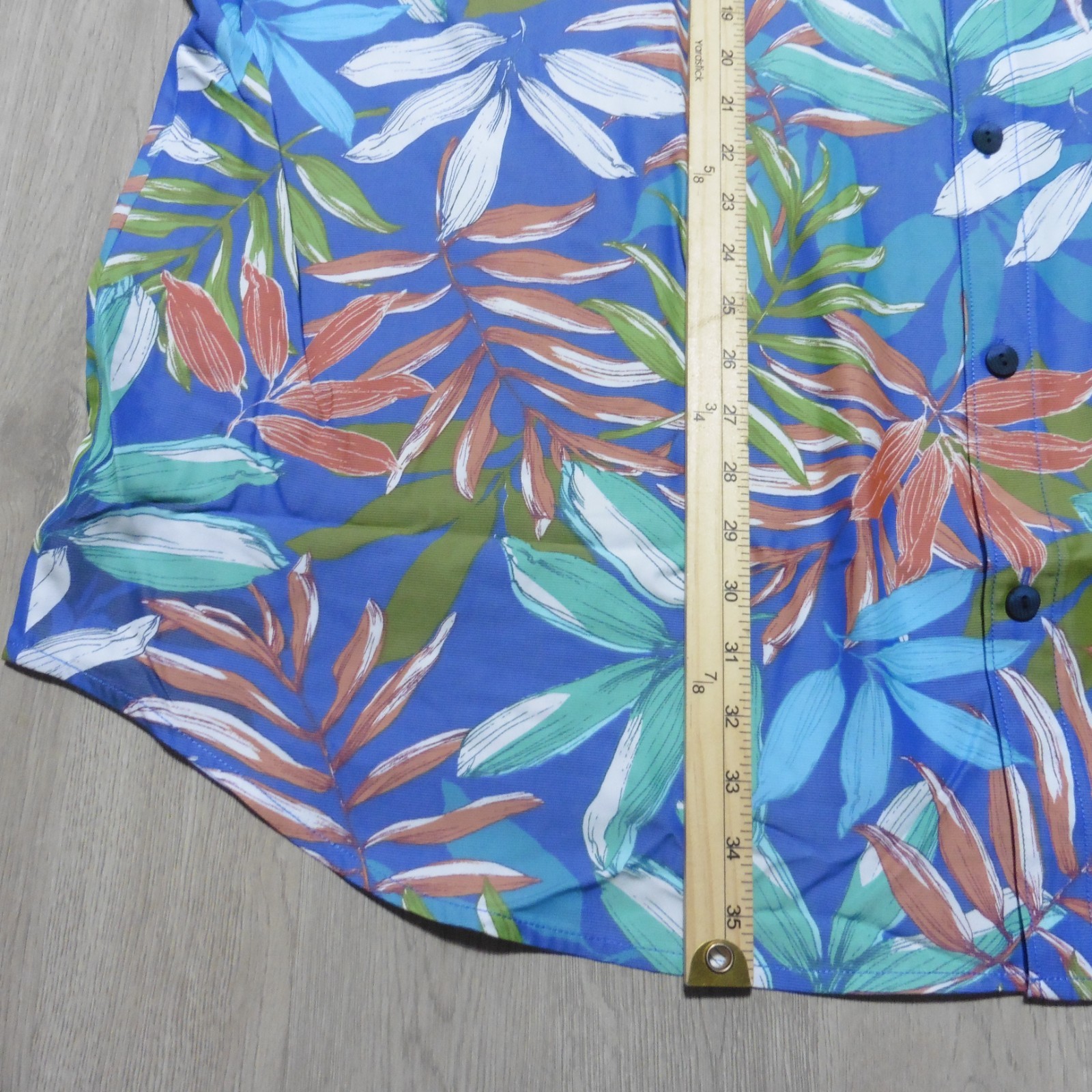 TOMMY BAHAMA Mens 4XLB 4XL BIG & TALL COCONUT POINT HAWAIIAN SHIRT COOLMAX