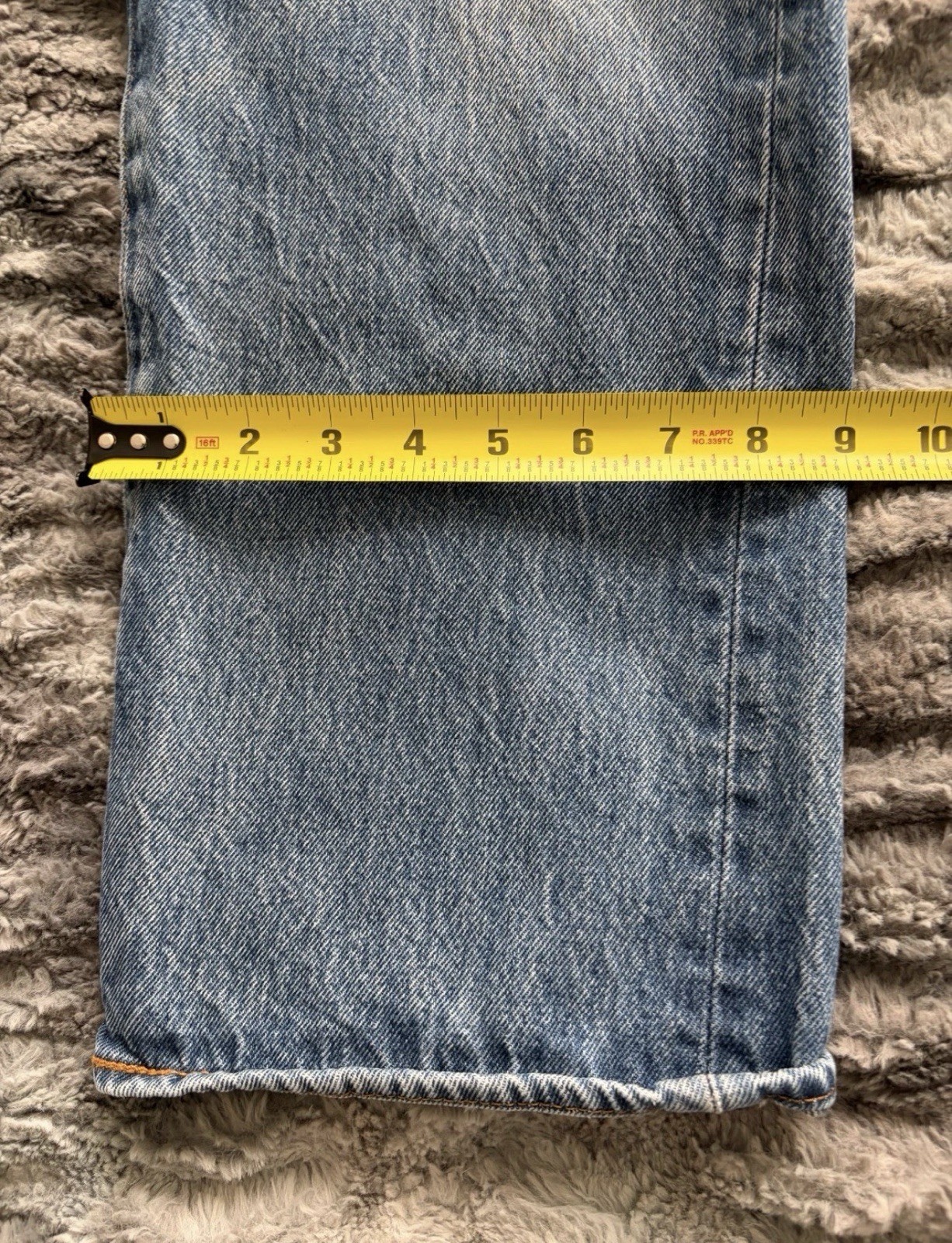 Levi’s 501 Cotton Jeans Blue Casual W38 L30 Inseam 30 Waist 38 00501-0000