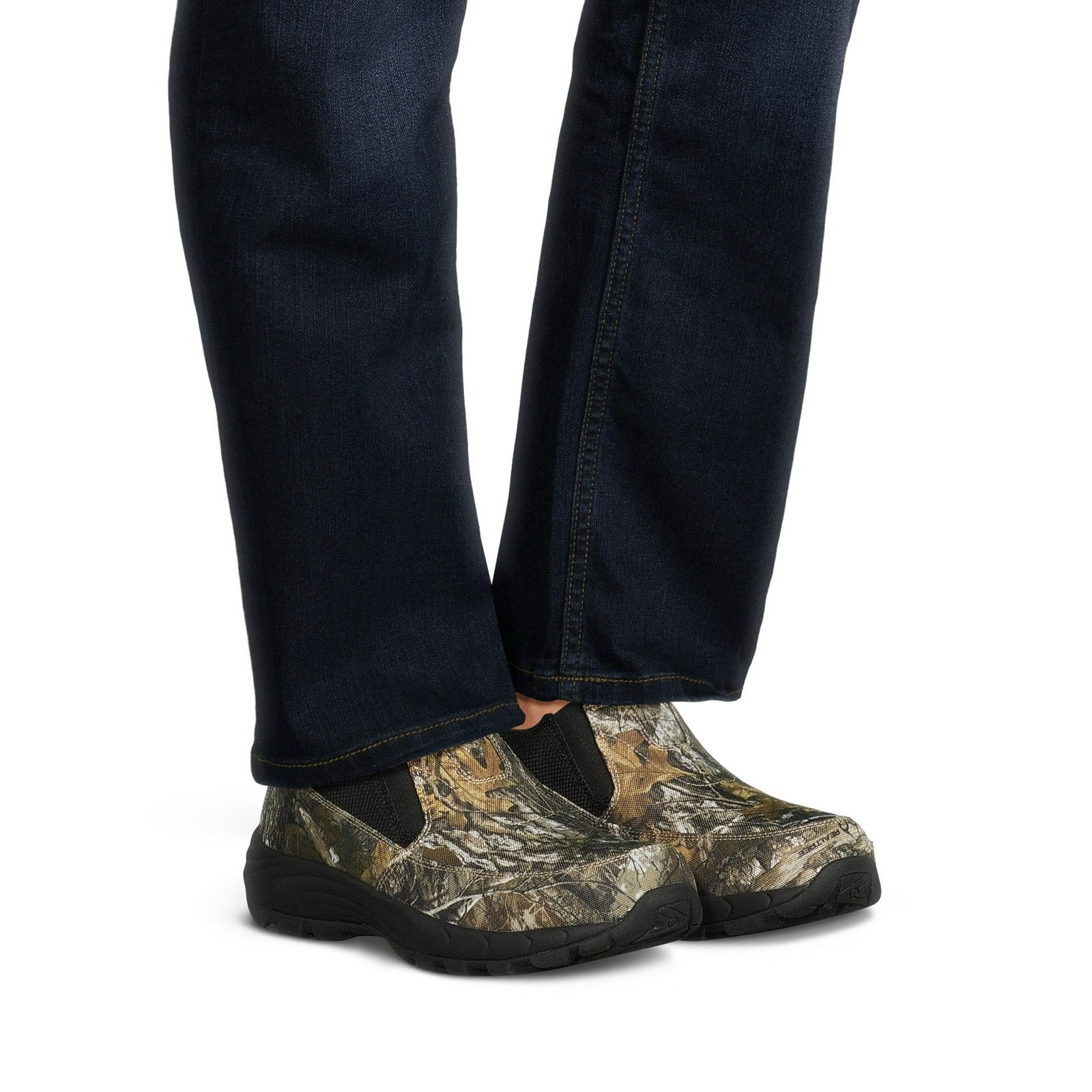 George Men’s Realtree Edge Camo Casual Slip-on Goring Rugged Moc Shoes: 7-13