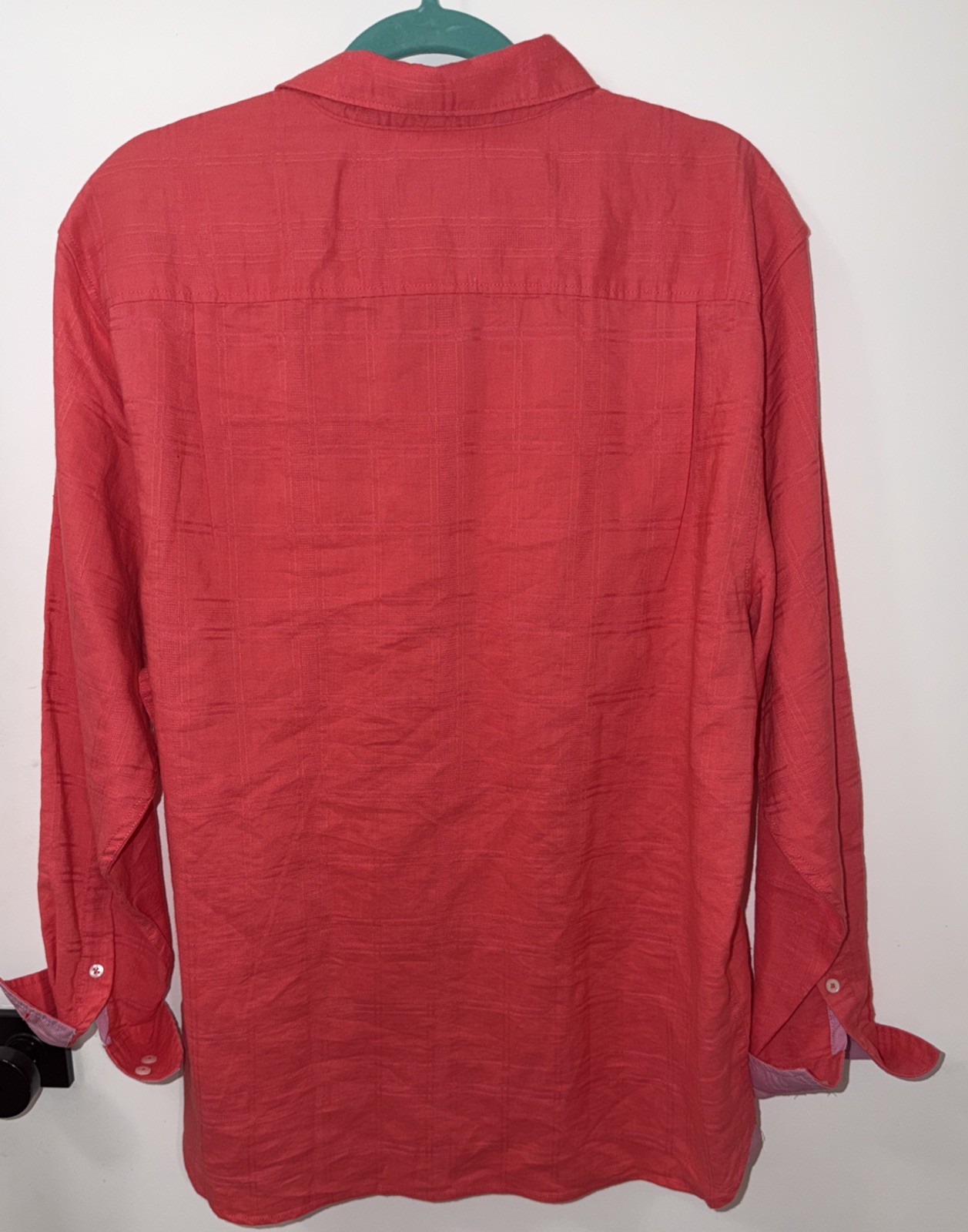 Tommy Bahama L/S Mens Costa Tautira Linen Blend NWT Paradise Pink MRSP $125