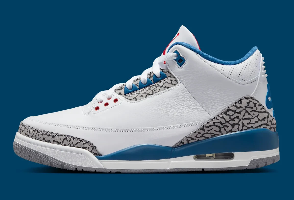Nike Air Jordan 3 True Blue 2026 IF4396-104 Men’s Shoes NEW