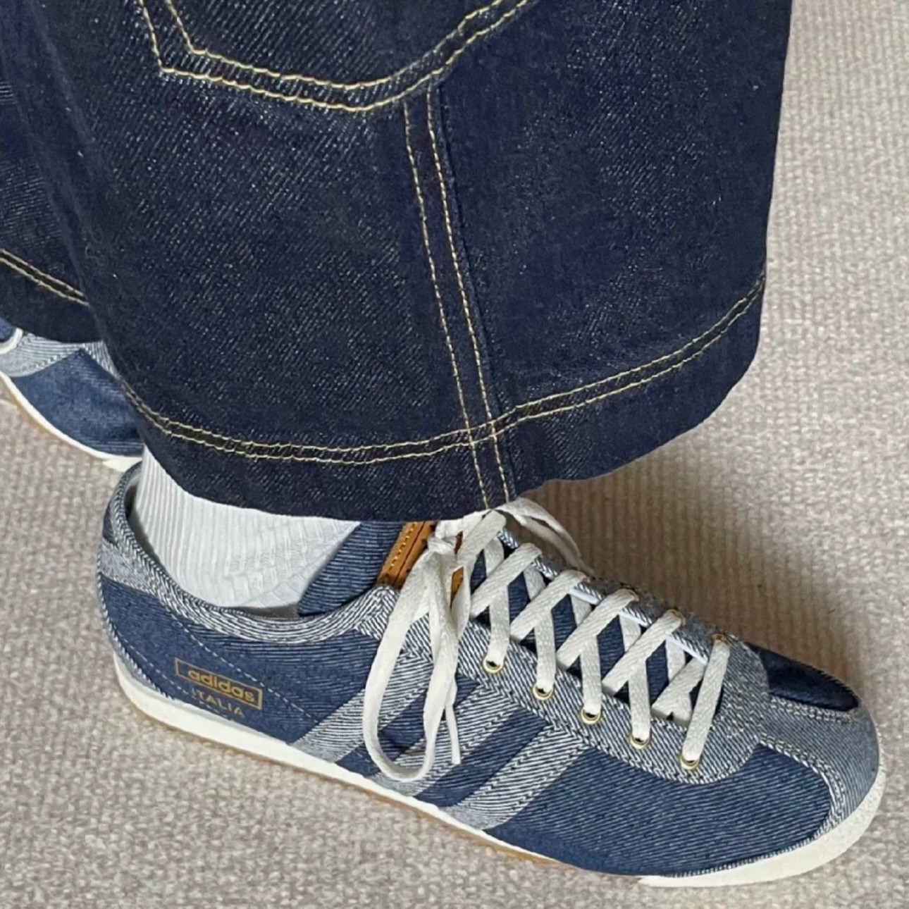 Adidas Originals Denim Italia Spzl Blue Bird – HP8843 NEW WITH BOX