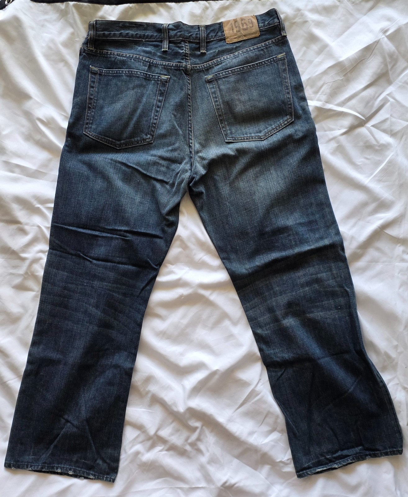 Gap 1969 Jeans Lot Mens 36×32 Straight Loose Boot Cut 3 Pairs