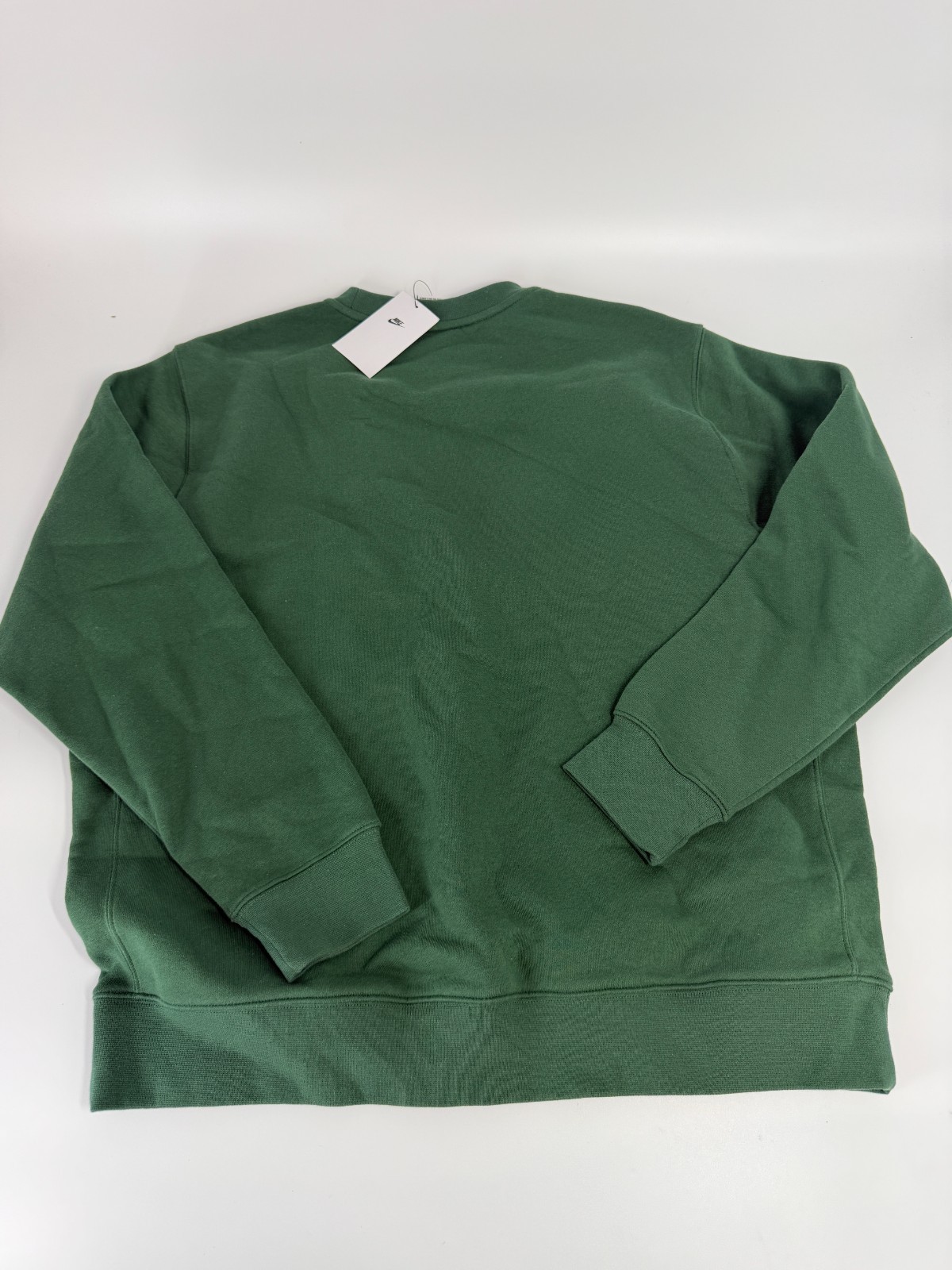 Nike Sportswear Club Fleece Sweatshirt Crewneck Fir Green Men’s Sz S BV2662-323
