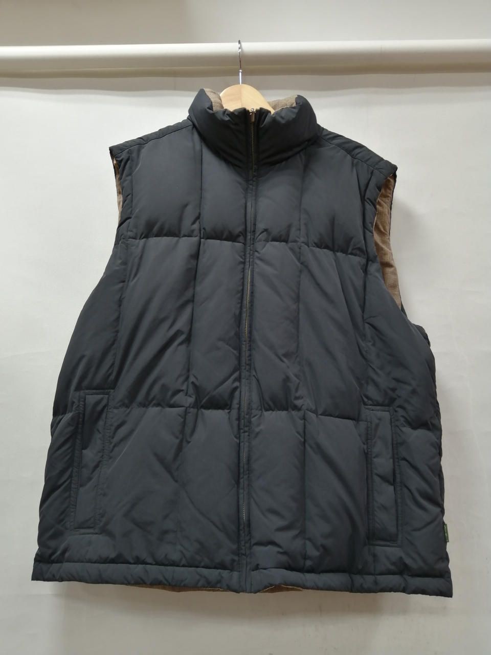 EDDIE BAUER Reversible Down Jacket BLKBRNXL Used