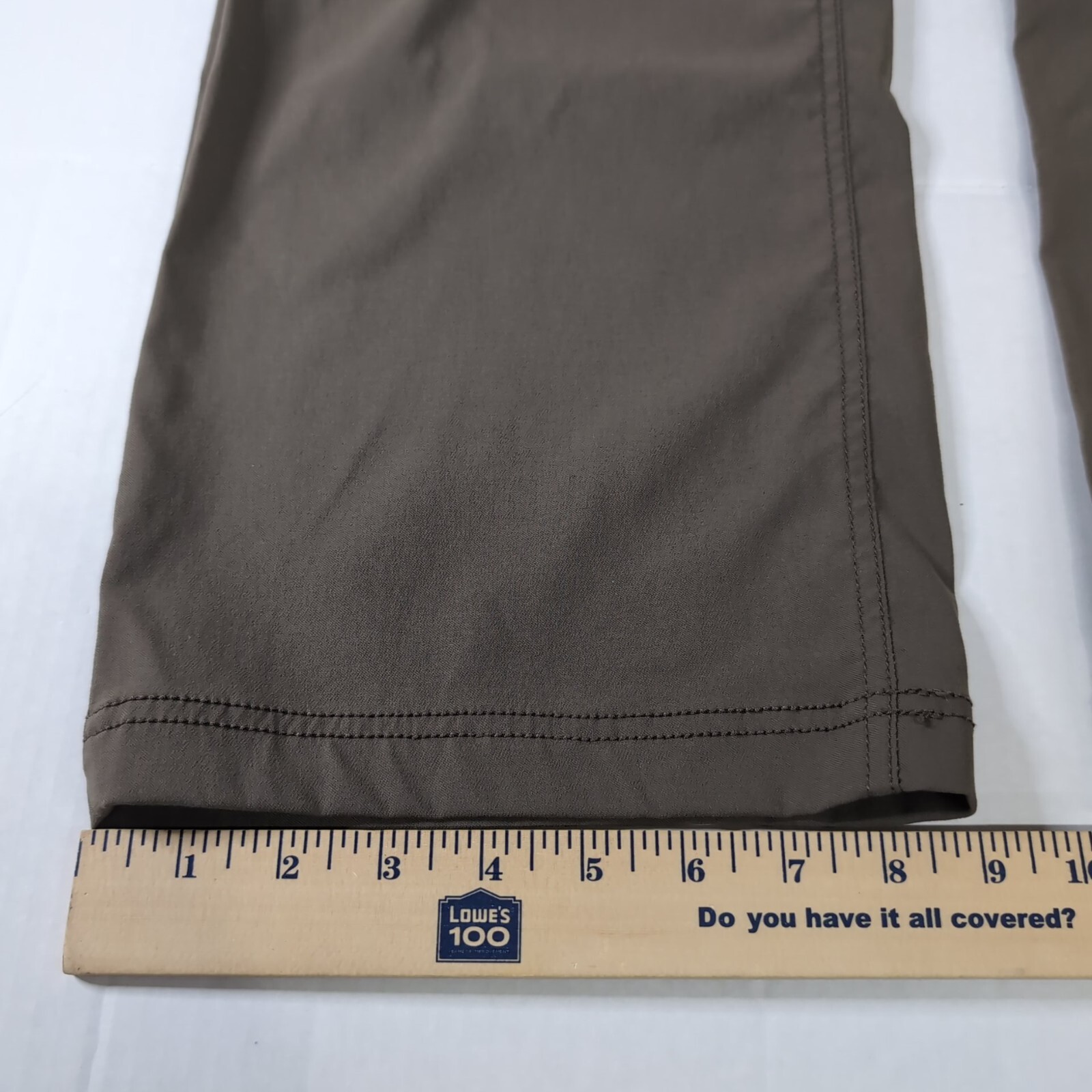 Prana Mens Sz 38 Slim Fit Stretch Nylon Polyester Cargo Pants Green
