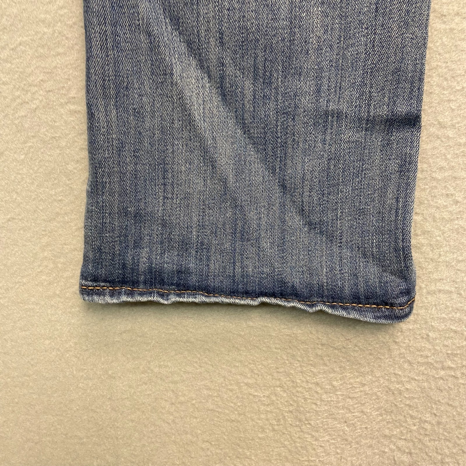 Express Mens Blue Denim Skyscraper Stella Low Rise Bootcut Jeans No Size Tag