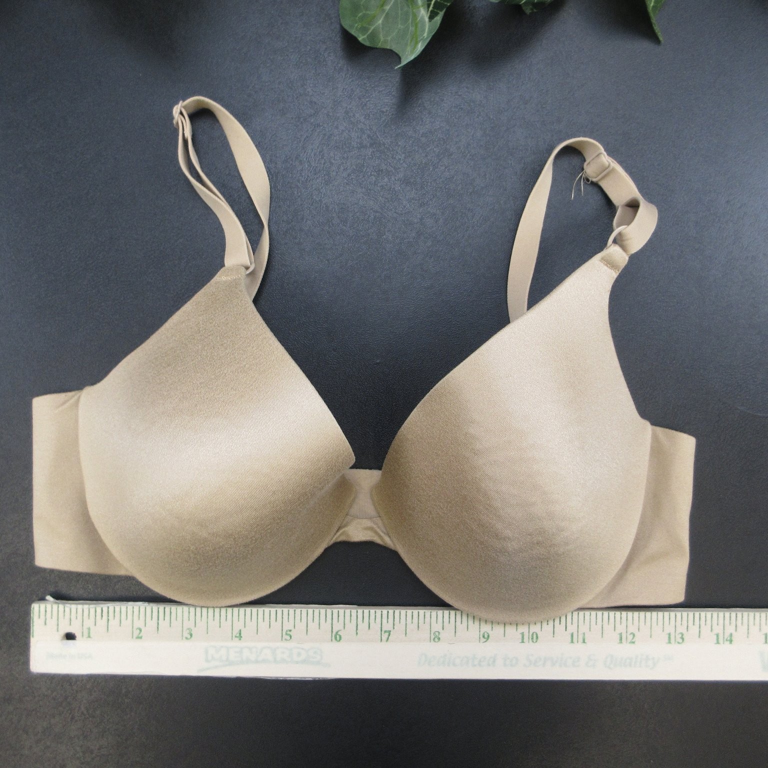 Maidenform Women’s Bra Nude 34D Padded Underwire Seamless T-Shirt Comfort